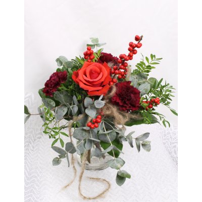 Punainen joulukimppu 4